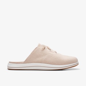 Clarks Breeze Clara Light Sand Kadın Makosen Ayakkabı Açık Kahverengi | 97431ZDYE