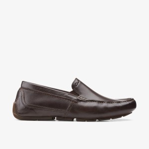 Clarks Markman Plain Dark Brown Erkek Elbise Ayakkabısı Koyu Kahverengi | 69831CTIB