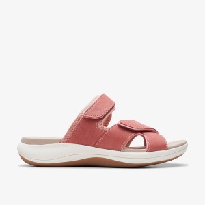 Clarks Mira Ease Dusty Rose Kadın Sandalet Pembe | 95781MNEL