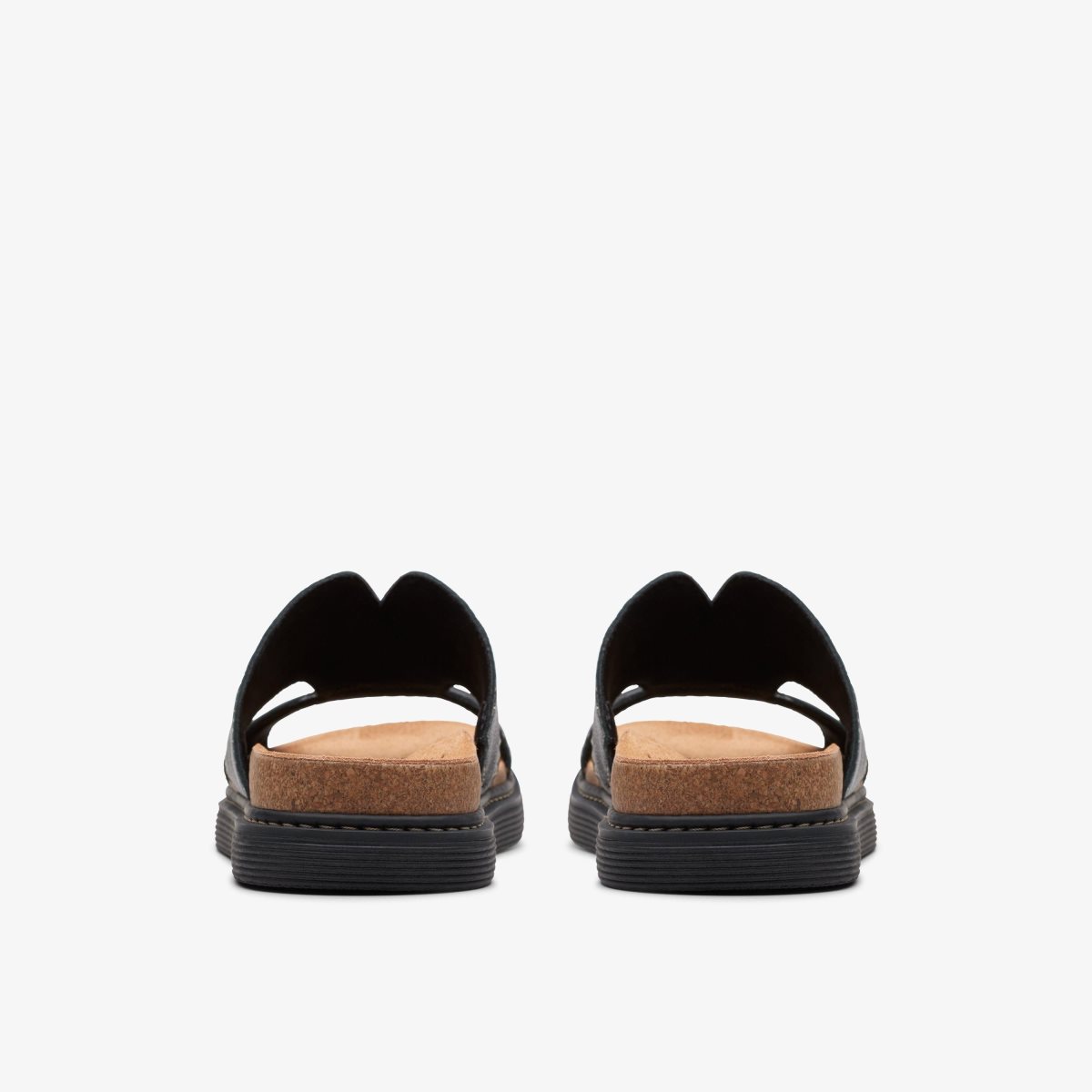 Clarks Arwell Walk Black Leather Kadın Sandalet Siyah | 91067ZTYS