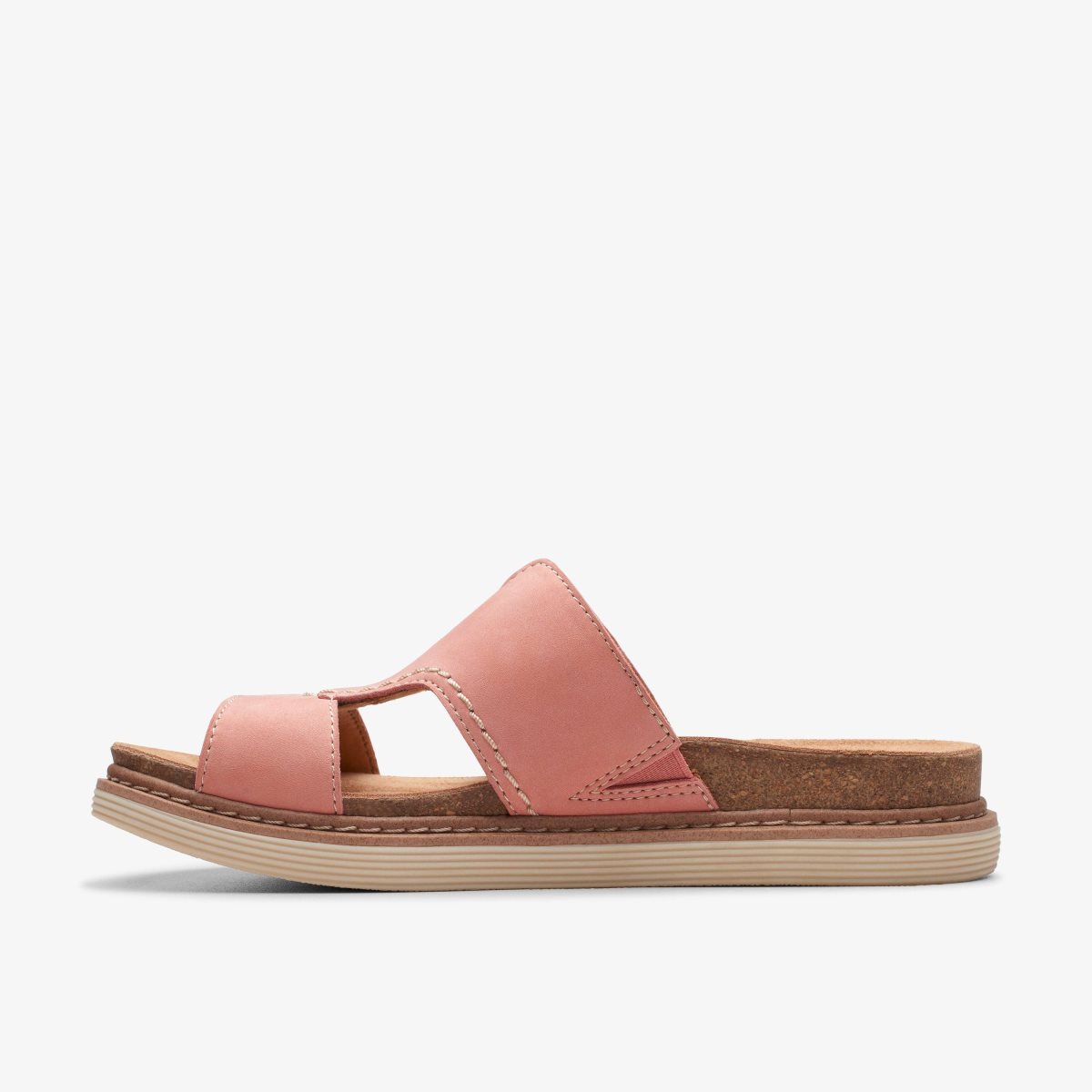 Clarks Arwell Walk Peach Nubuck Kadın Sandalet Mercan | 42695KUAM