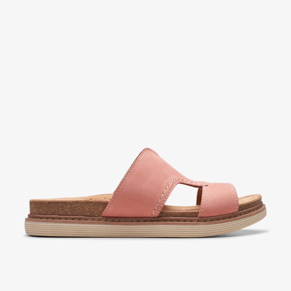 Clarks Arwell Walk Peach Nubuck Kadın Sandalet Mercan | 42695KUAM