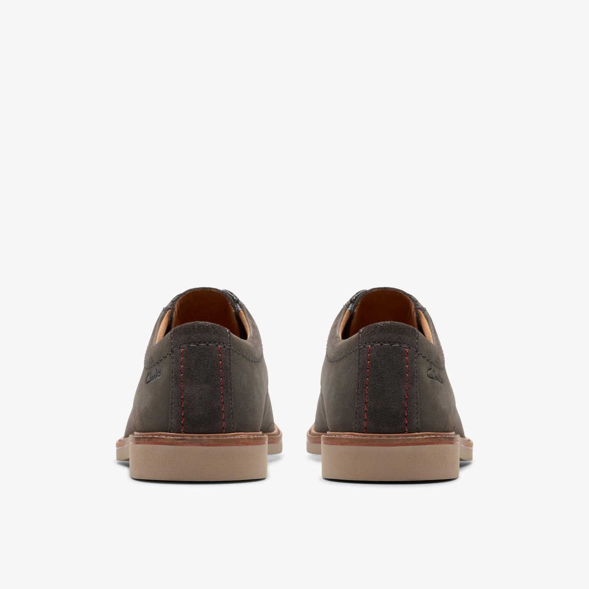 Clarks Atticus LT Lace Dark Grey Nubuck Erkek Elbise Ayakkabısı Koyu Gri | 74839JNIZ