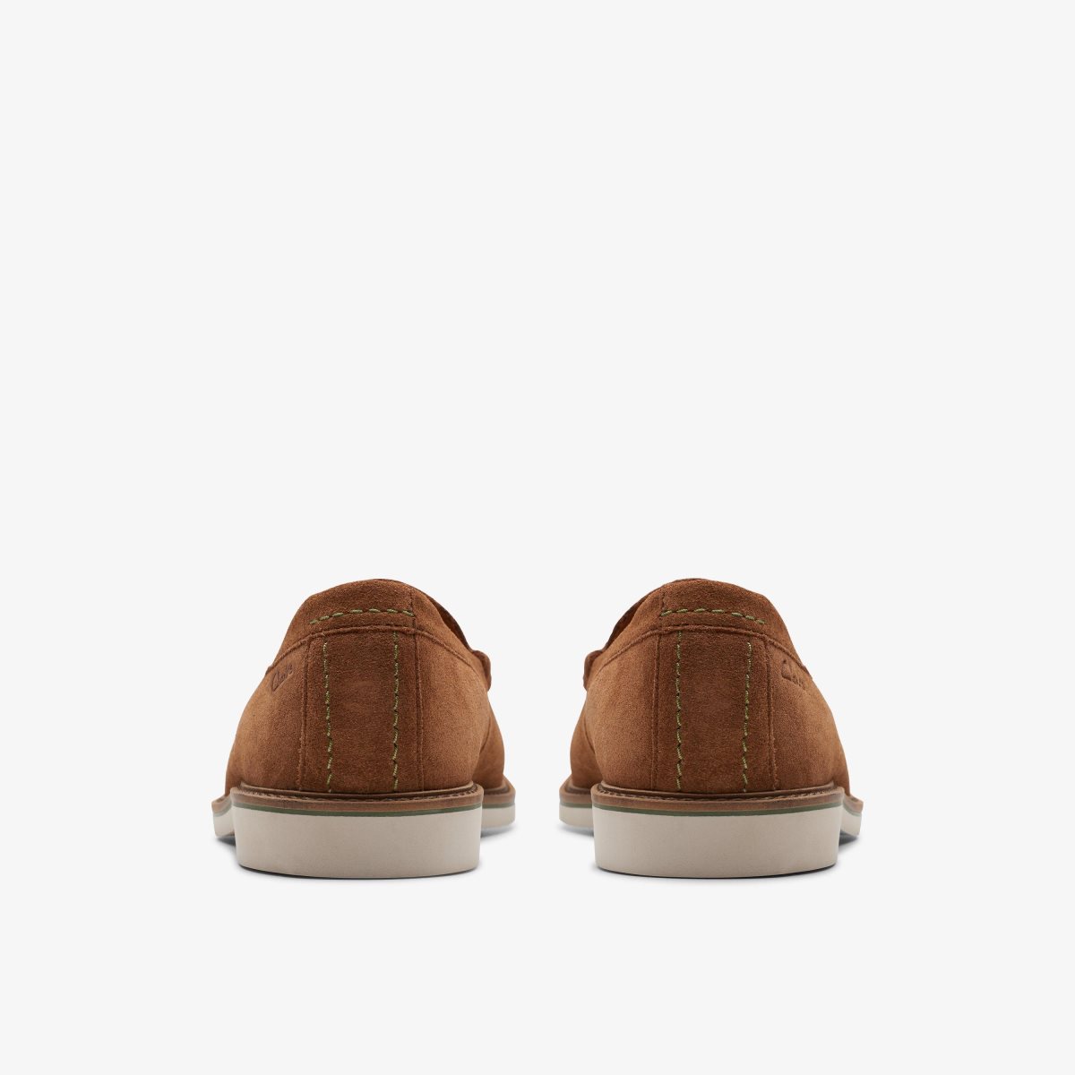 Clarks Atticus LT Slip Cola Suede Erkek Elbise Ayakkabısı Cola | 07195JTOE