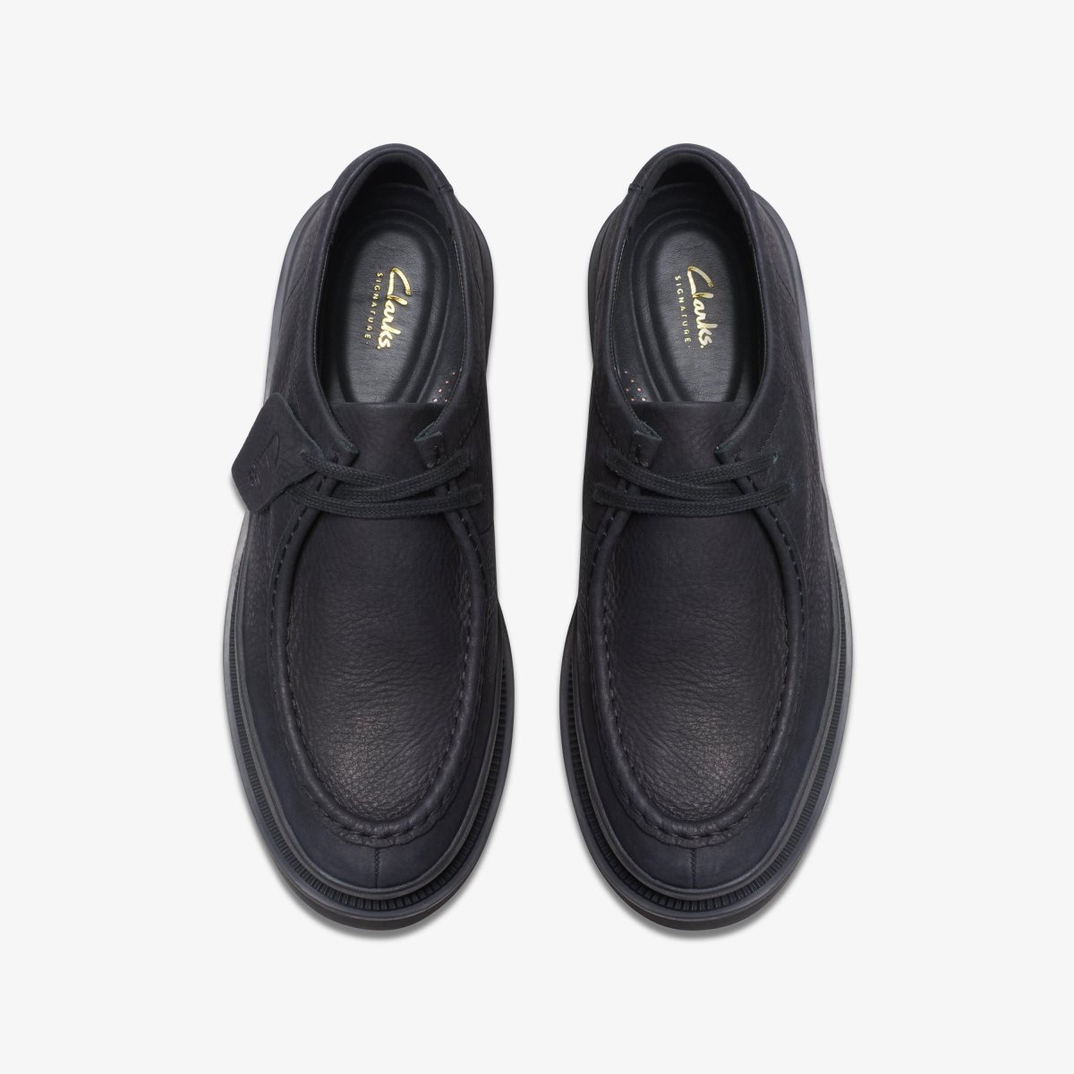 Clarks Badell Seam Black Nubuck Erkek Elbise Ayakkabısı Siyah | 38615VKBZ