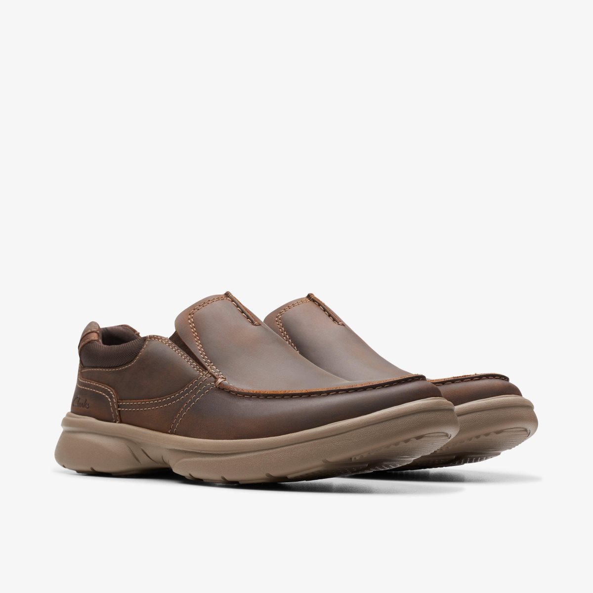 Clarks Bradley Free Beeswax Leather Erkek Elbise Ayakkabısı Beeswax | 28643YUKW