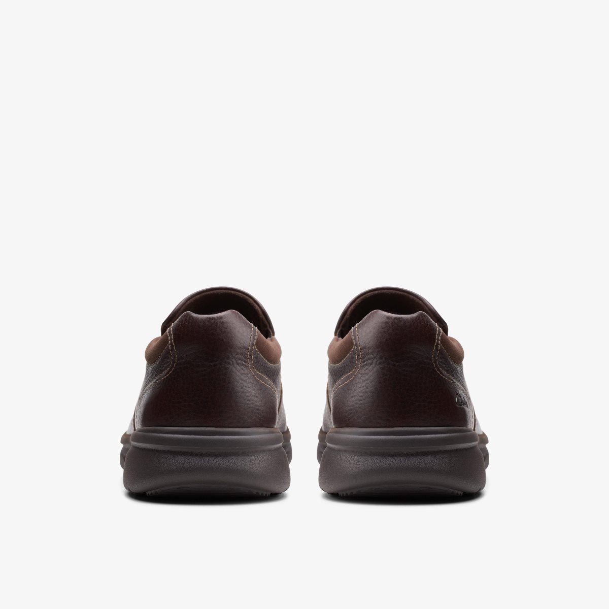 Clarks Bradley Step Dark Brown Tumbled Erkek Elbise Ayakkabısı Koyu Kahverengi | 39768MOXE