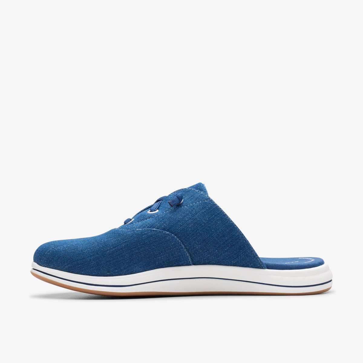 Clarks Breeze Clara Dark Denim Kadın Makosen Ayakkabı Koyu Mavi | 83125TJAZ