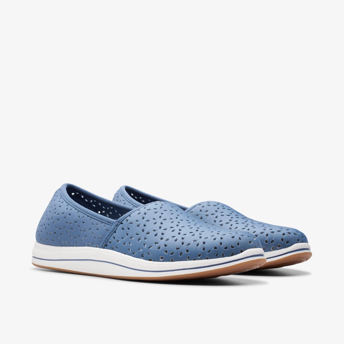 Clarks Breeze Emily Blue Kadın Makosen Ayakkabı Mavi | 58201DASX