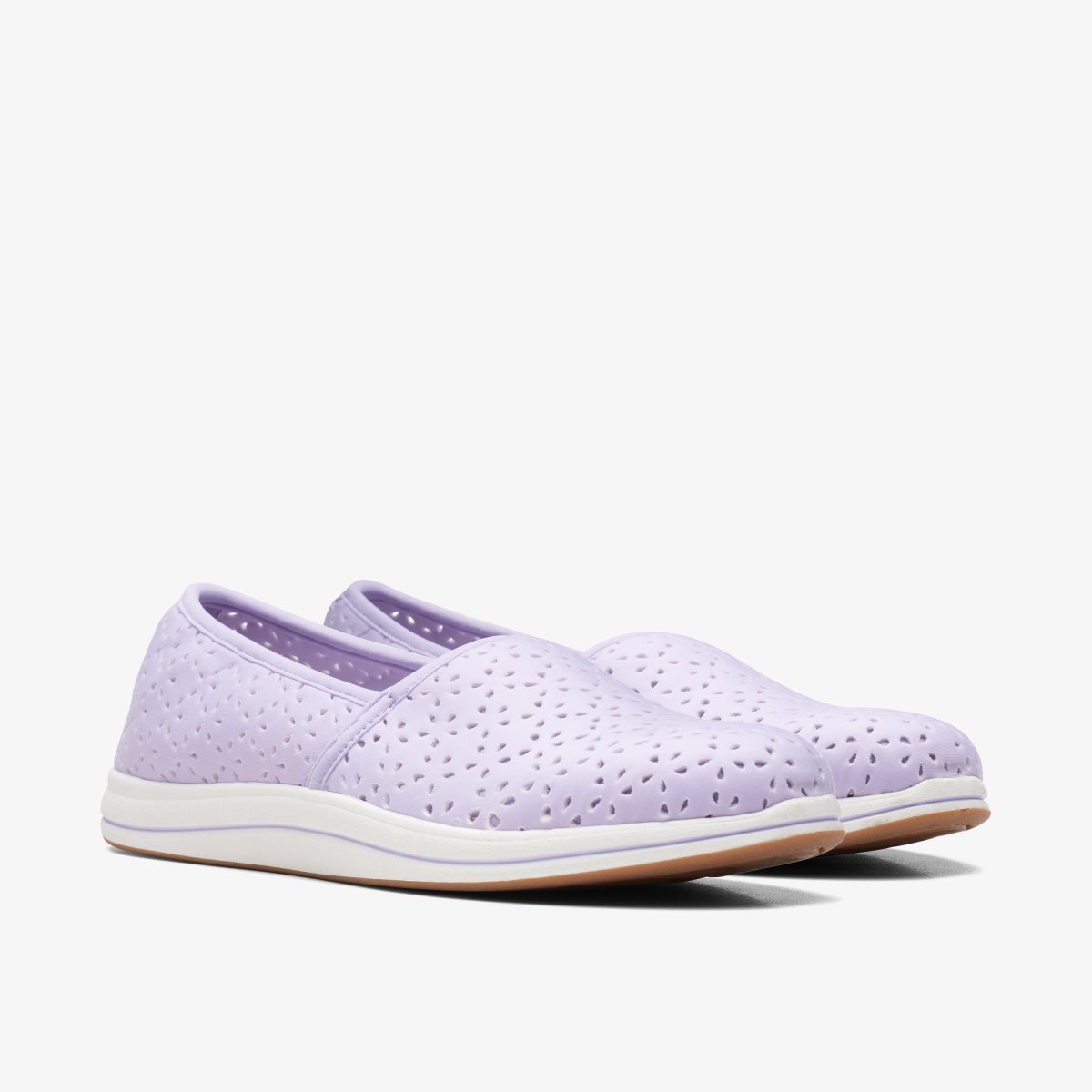 Clarks Breeze Emily Lilac Kadın Makosen Ayakkabı Mor | 47089YKJD