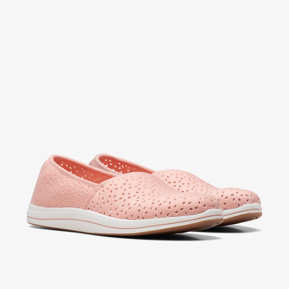 Clarks Breeze Emily Peach Kadın Makosen Ayakkabı Mercan | 37692BKCI