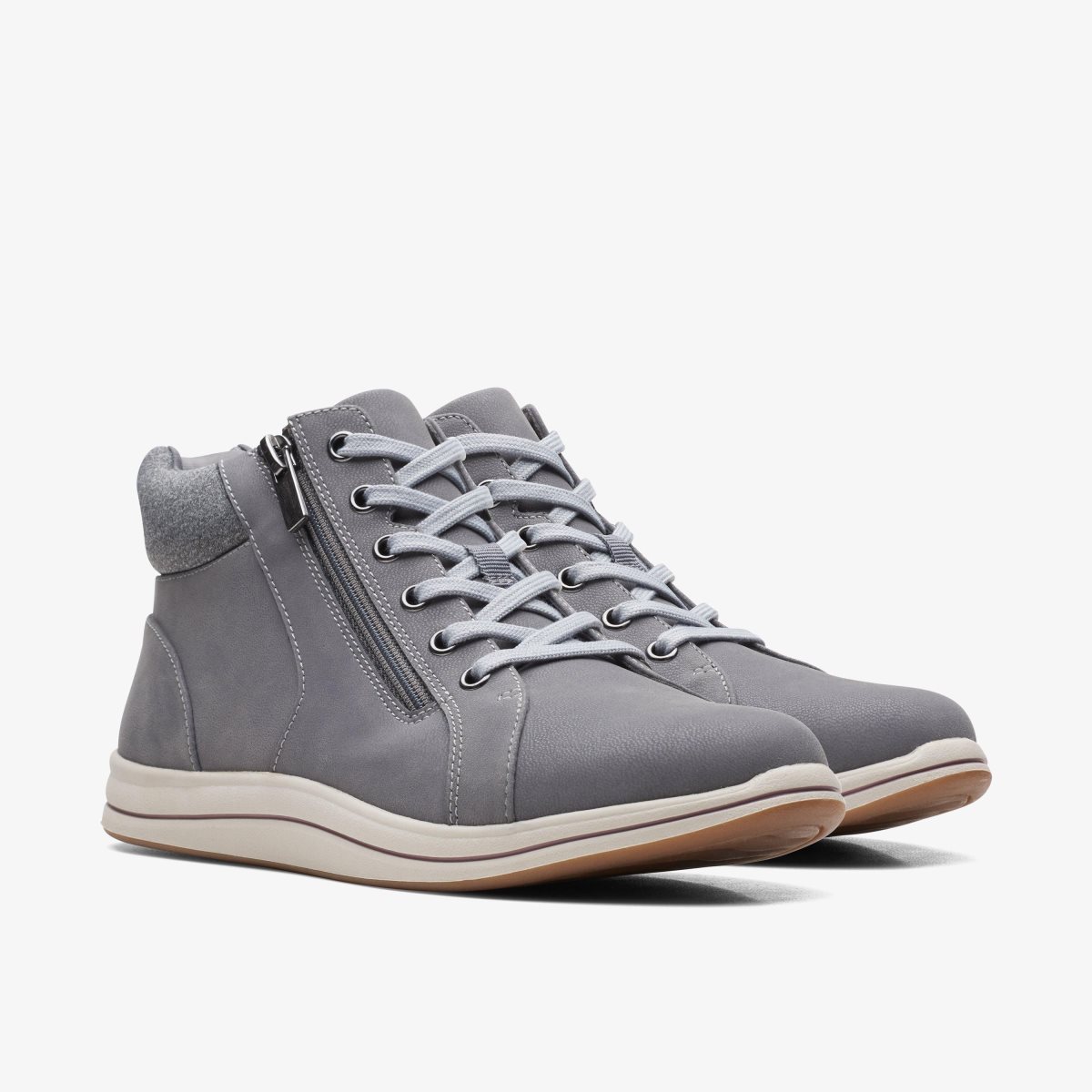 Clarks Breeze Glide Dark Grey Kadın Bot Koyu Gri | 61749KZQH