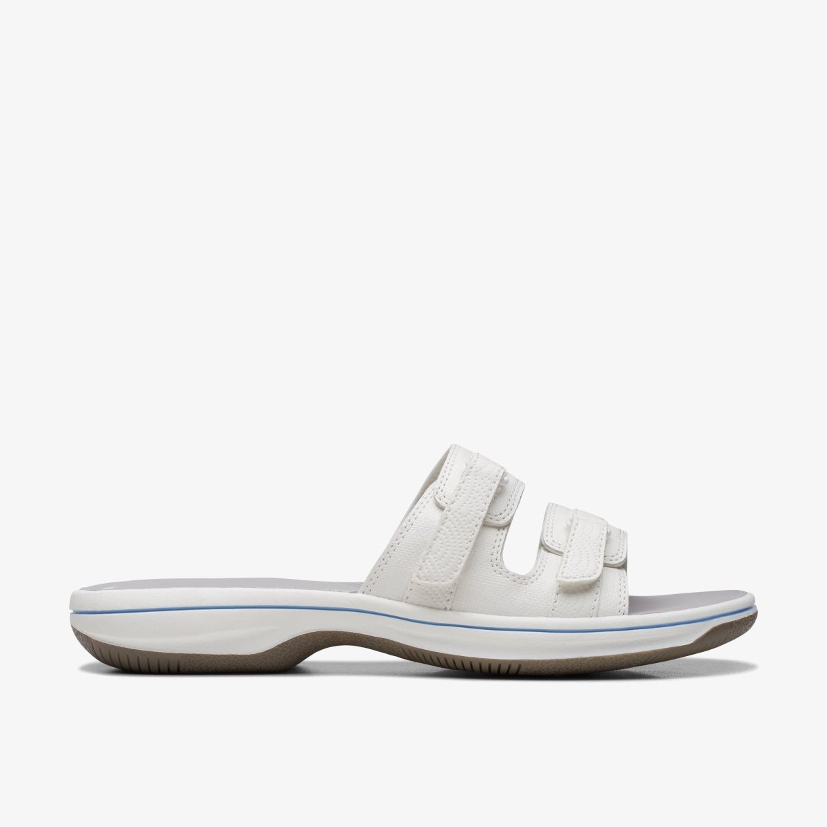 Clarks Breeze Piper White Kadın Sandalet Beyaz | 08674WKYP