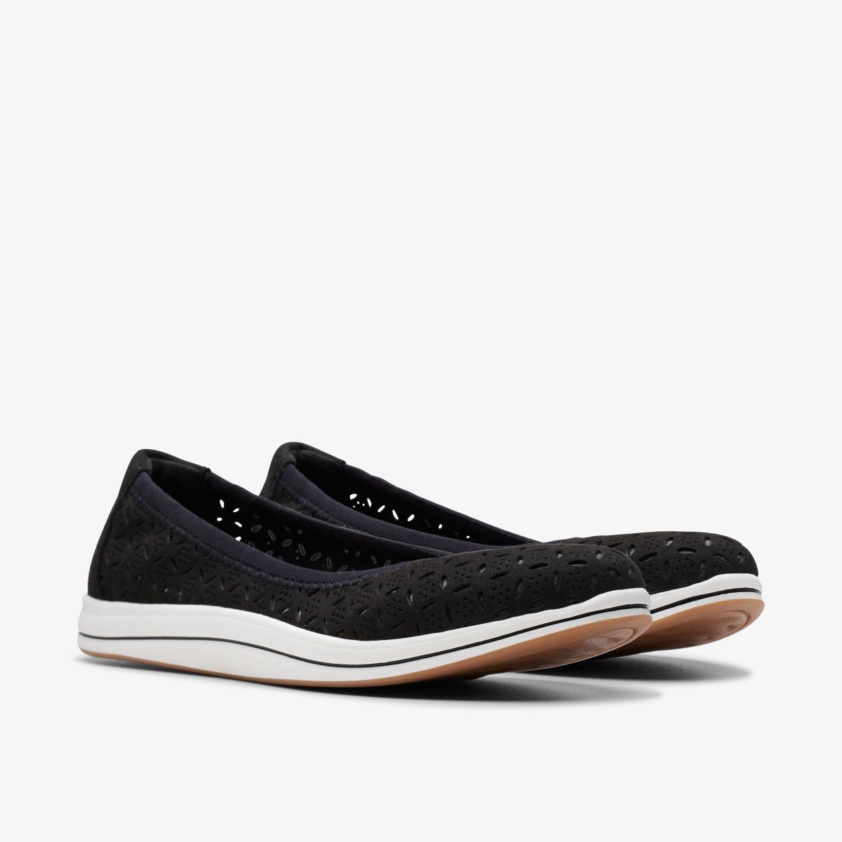 Clarks Breeze Roam Black Kadın Makosen Ayakkabı Siyah | 30974RELS