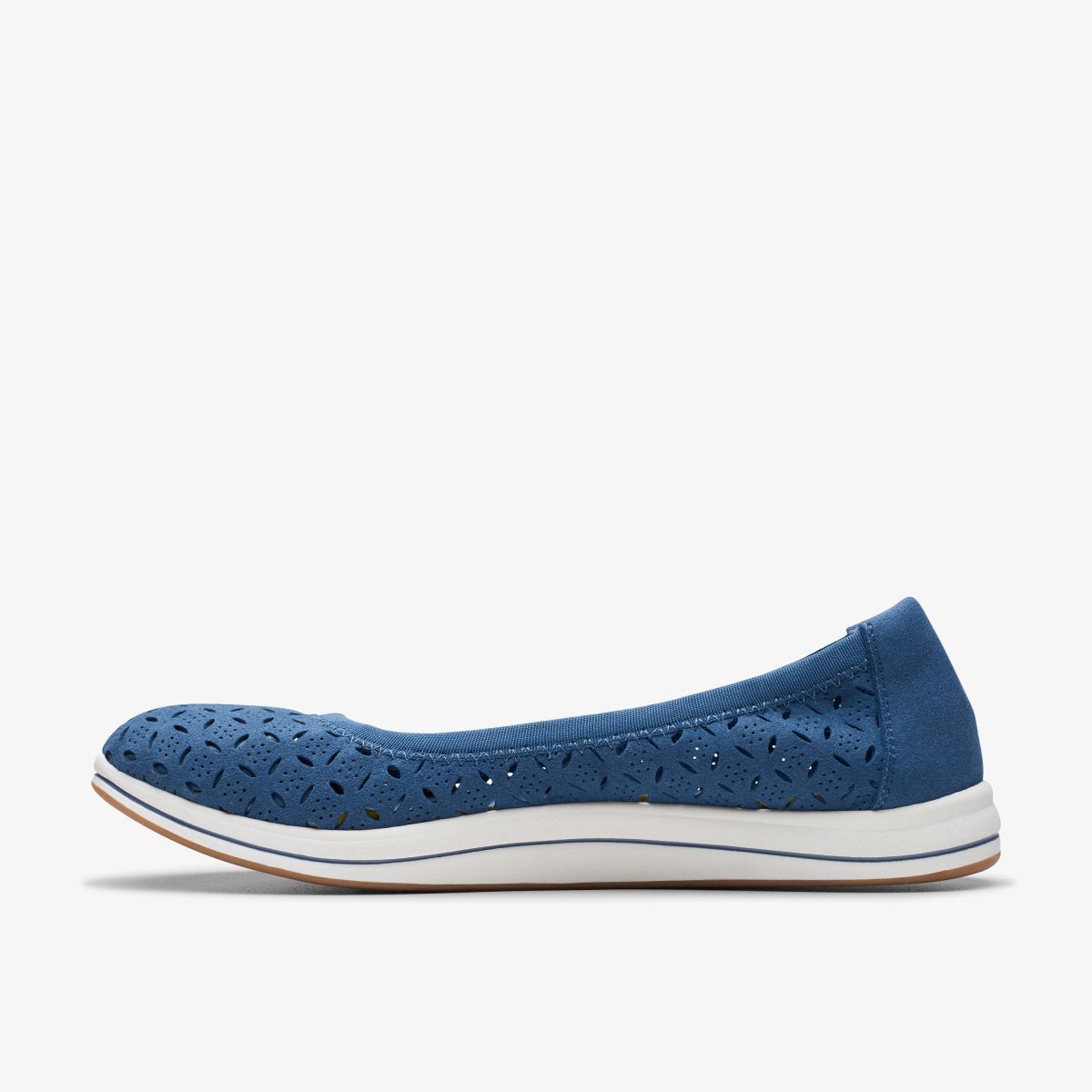 Clarks Breeze Roam Blue Kadın Makosen Ayakkabı Mavi | 81574KJPZ