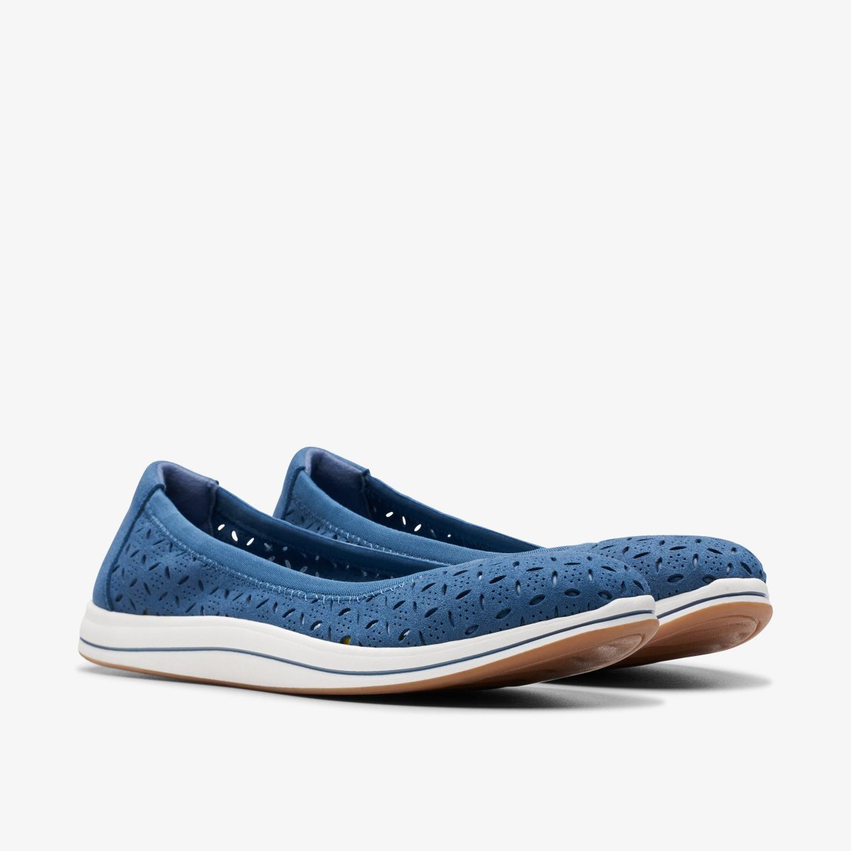 Clarks Breeze Roam Blue Kadın Makosen Ayakkabı Mavi | 81574KJPZ