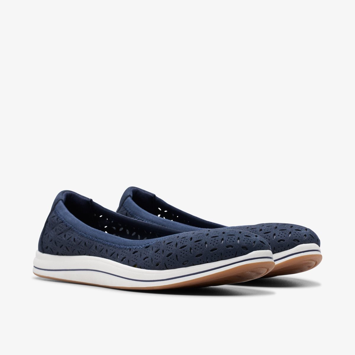 Clarks Breeze Roam Navy Kadın Makosen Ayakkabı Lacivert | 86407KGTM