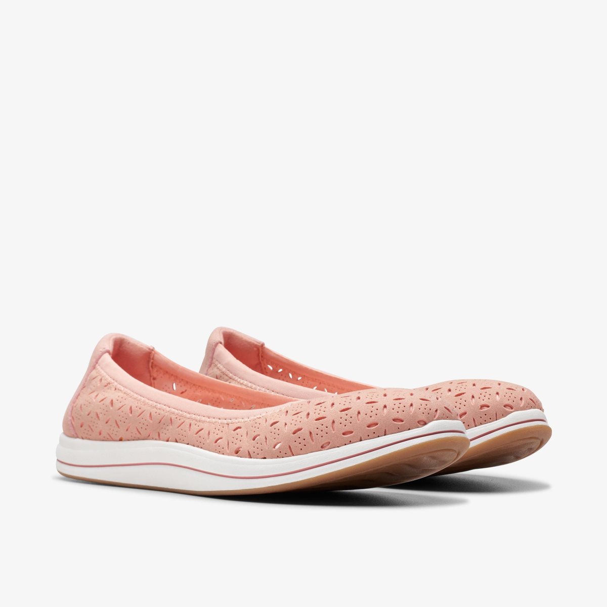 Clarks Breeze Roam Peach Kadın Makosen Ayakkabı Mercan | 27430RXZT