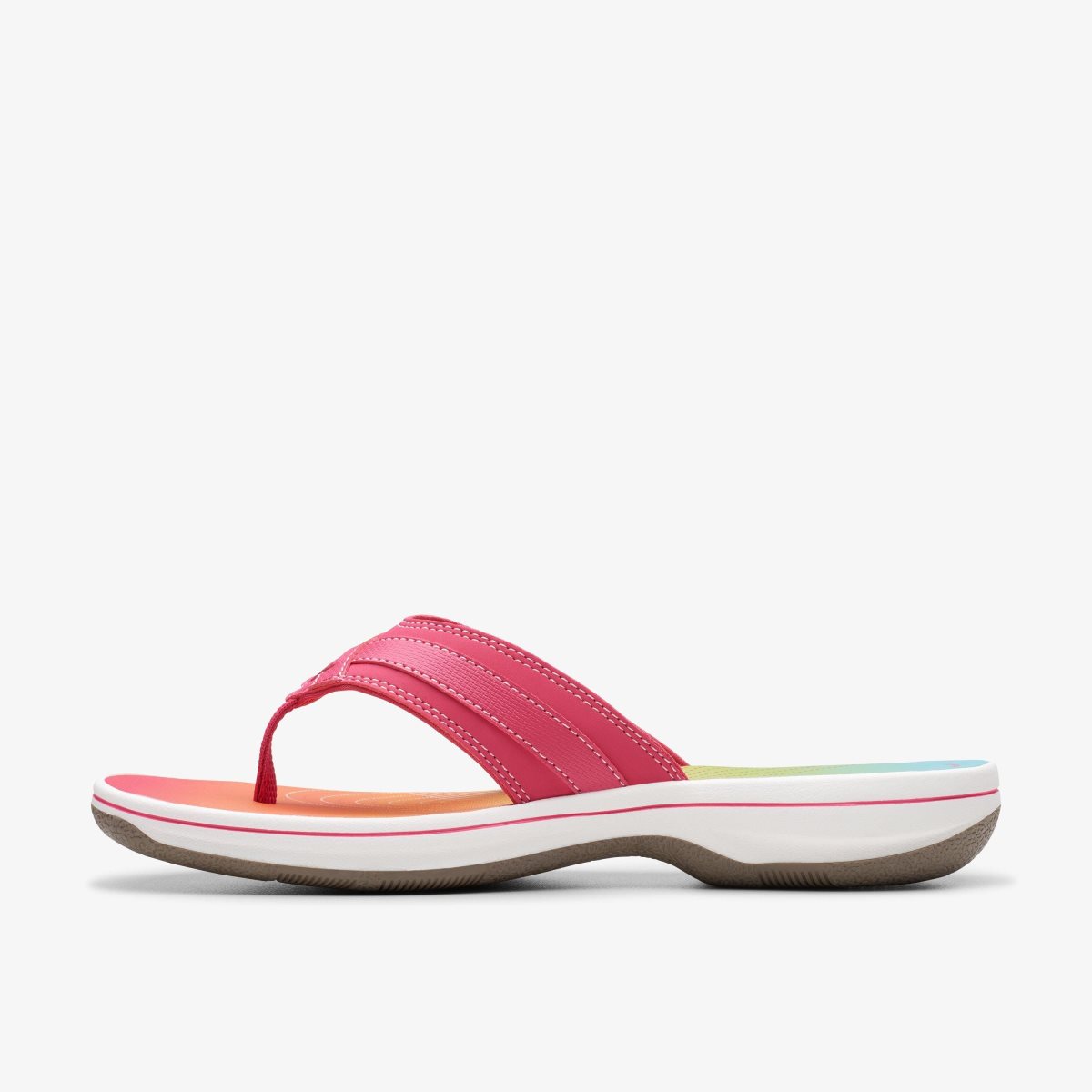 Clarks Breeze Sea Brt Pink Ombre Kadın Sandalet Pembe | 26398WIFQ