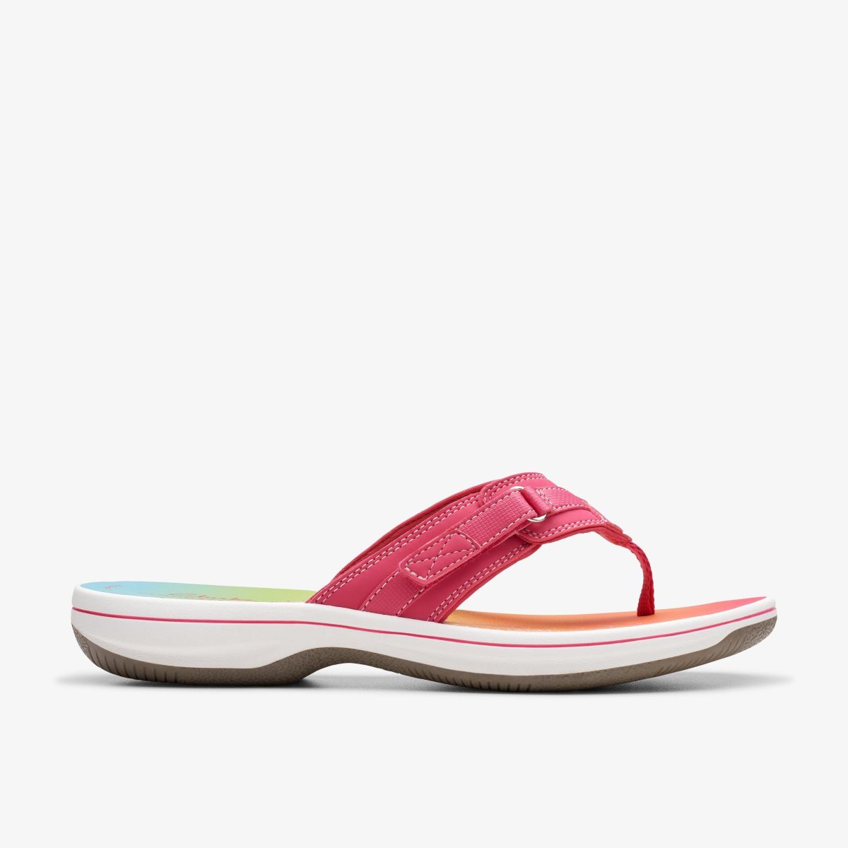 Clarks Breeze Sea Brt Pink Ombre Kadın Sandalet Pembe | 26398WIFQ