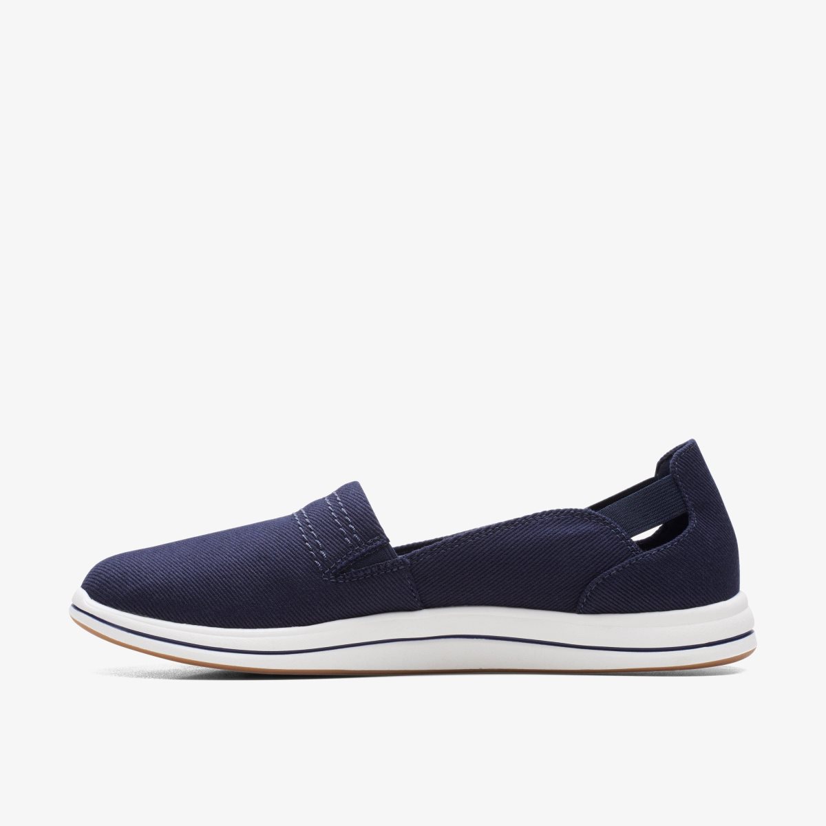 Clarks Breeze Step II Dark Navy Kadın Makosen Ayakkabı Lacivert | 83126MDOJ