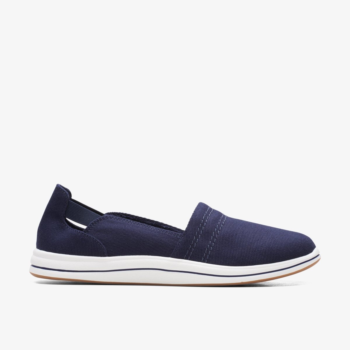 Clarks Breeze Step II Dark Navy Kadın Makosen Ayakkabı Lacivert | 83126MDOJ