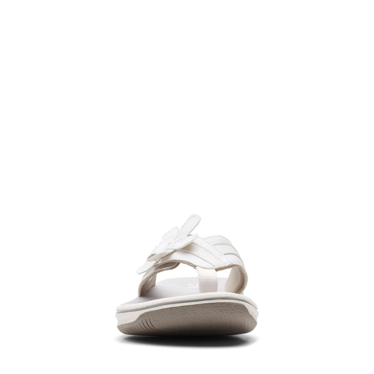 Clarks Brinkley Flora White Kadın Sandalet Beyaz | 41839OSAN