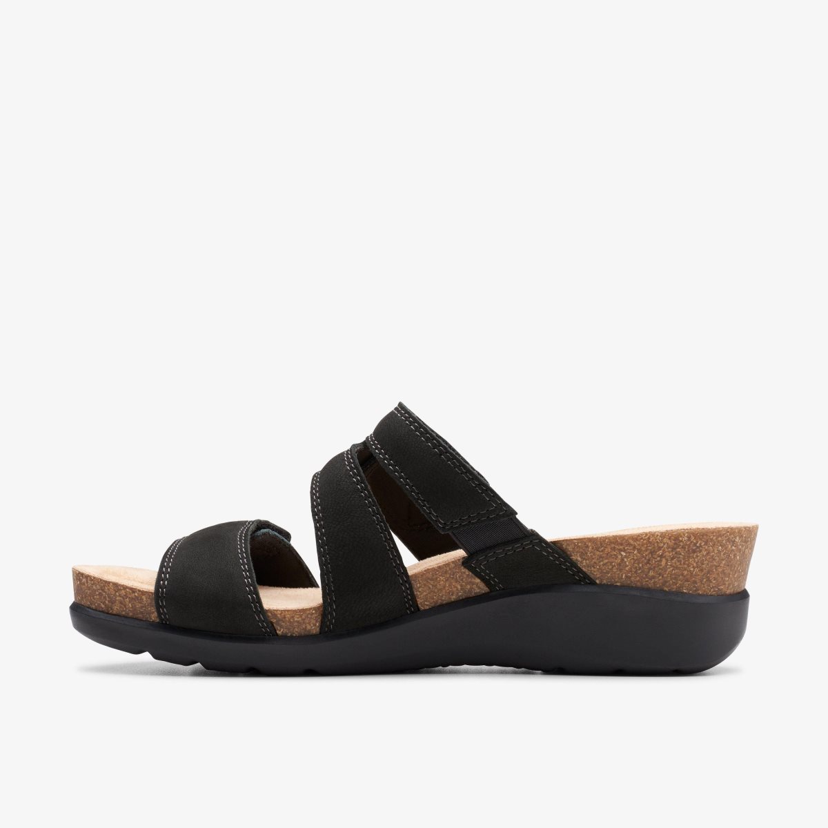 Clarks Calenne Maye Black Combination Kadın Sandalet Siyah | 40329CWGM