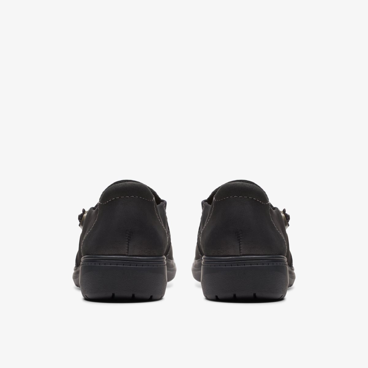 Clarks Carleigh Pearl Black Nubuck Kadın Clog Terlik Siyah | 20349SINB