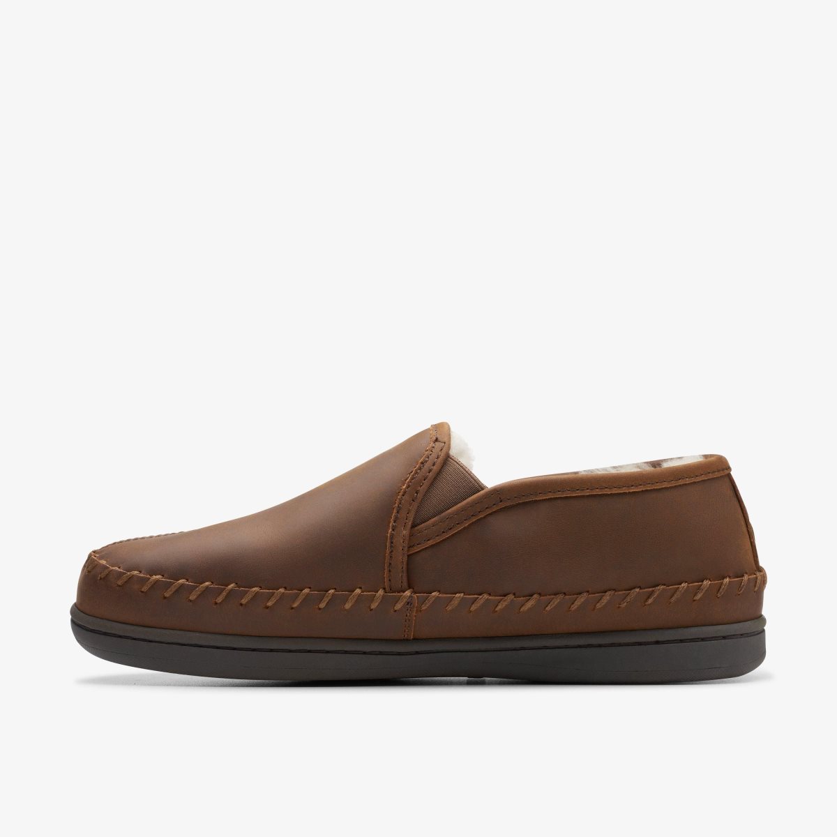 Clarks Challen Rise Beeswax Erkek Terlik Beeswax | 06739BZEJ