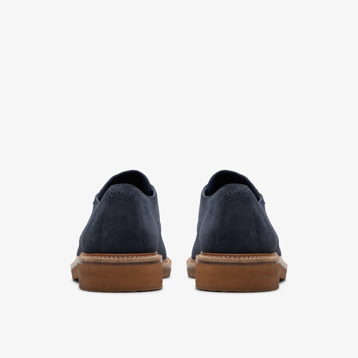 Clarks Clarkdale Derby Navy Suede Erkek Elbise Ayakkabısı Lacivert | 48019FKRB