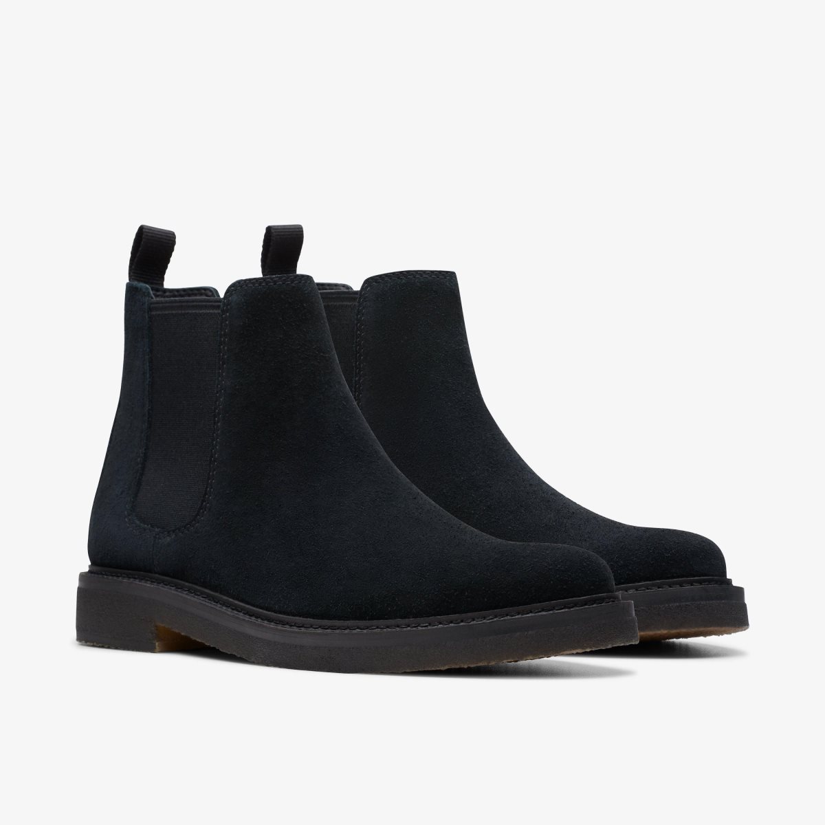 Clarks Clarkdale Easy Black Suede Erkek Elbise Ayakkabısı Siyah | 78503FNAL