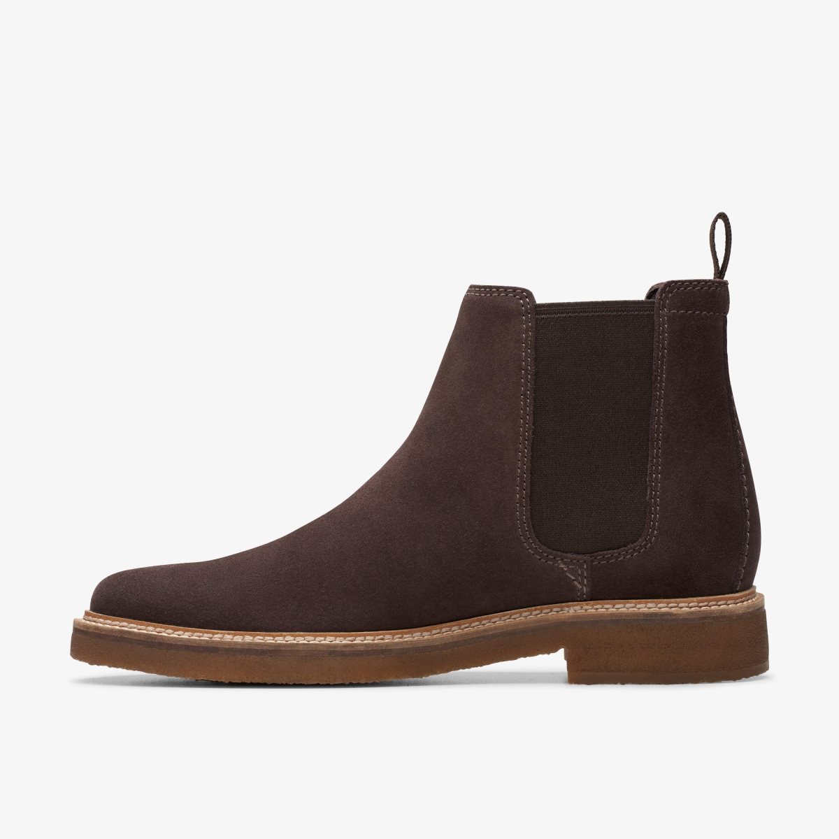 Clarks Clarkdale Easy Dark Brown Suede Erkek Elbise Ayakkabısı Koyu Kahverengi | 86470VZUR