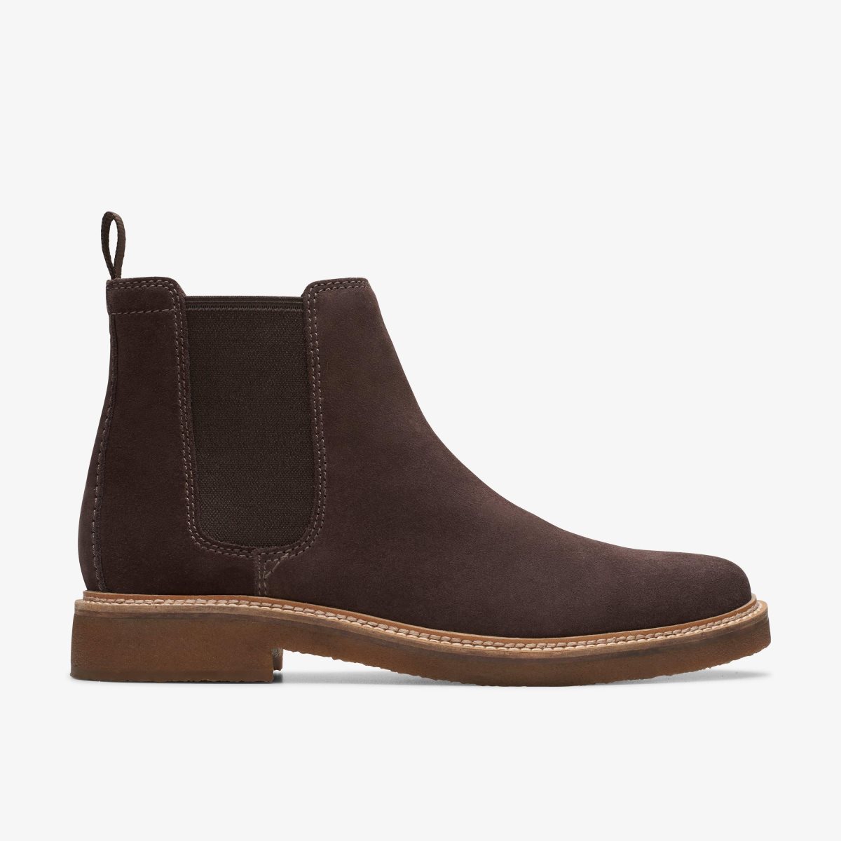 Clarks Clarkdale Easy Dark Brown Suede Erkek Elbise Ayakkabısı Koyu Kahverengi | 86470VZUR