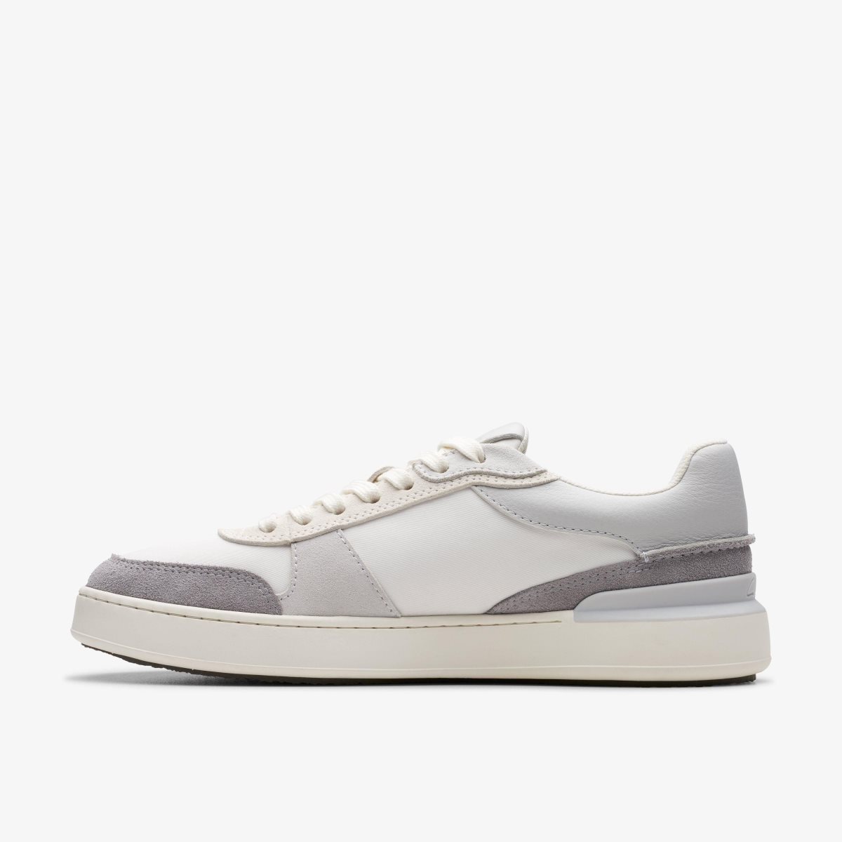 Clarks Court Lite Race Light Grey Combination Erkek Spor Ayakkabı Açık Gri | 04517AZSE