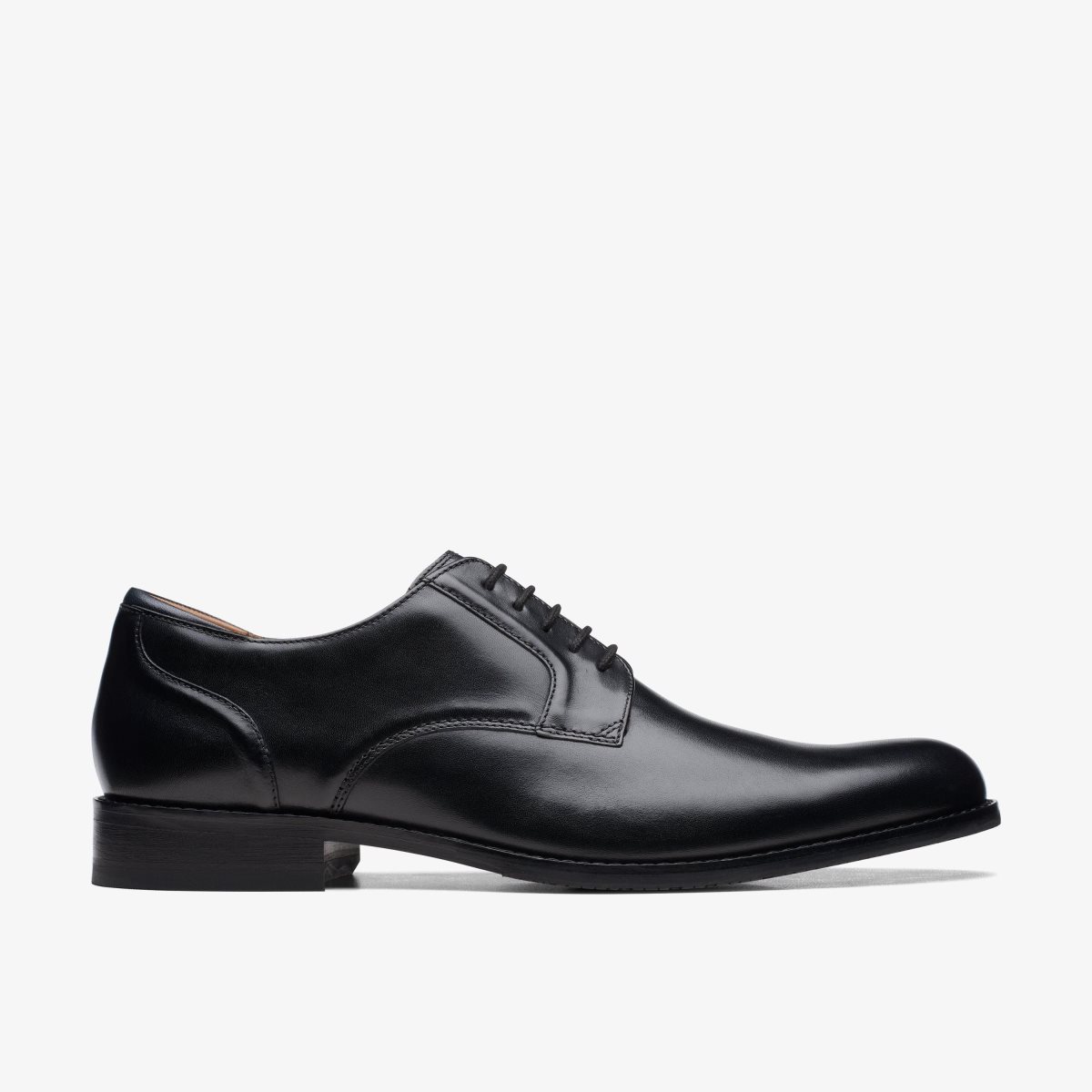 Clarks Craft Arlo Lace Black Leather Erkek Elbise Ayakkabısı Siyah | 31098GTHQ