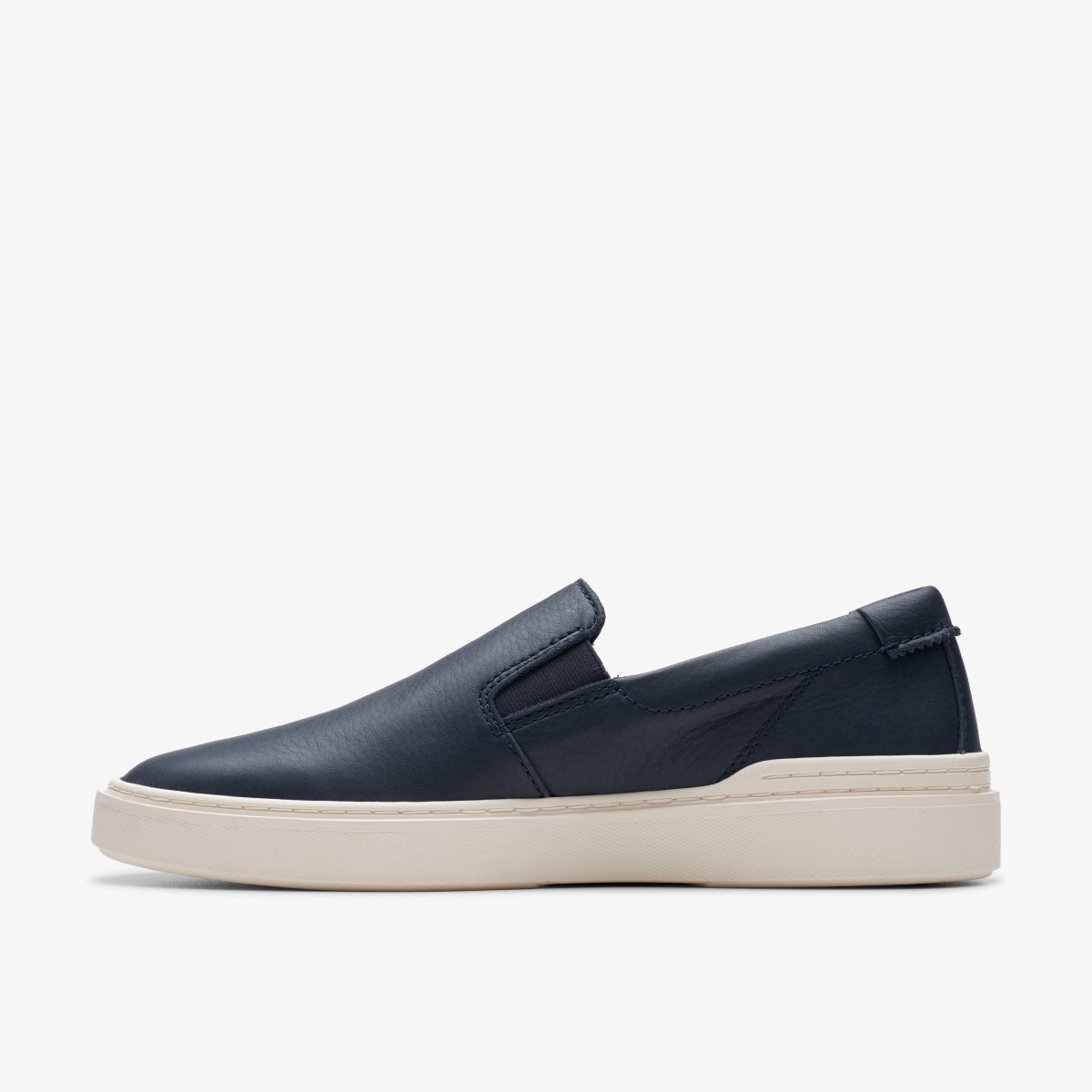 Clarks Craft Swift Go Navy Leather Erkek Spor Ayakkabı Lacivert | 93150EZOQ