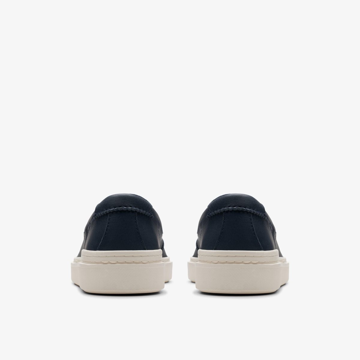 Clarks Craft Swift Go Navy Leather Erkek Spor Ayakkabı Lacivert | 93150EZOQ