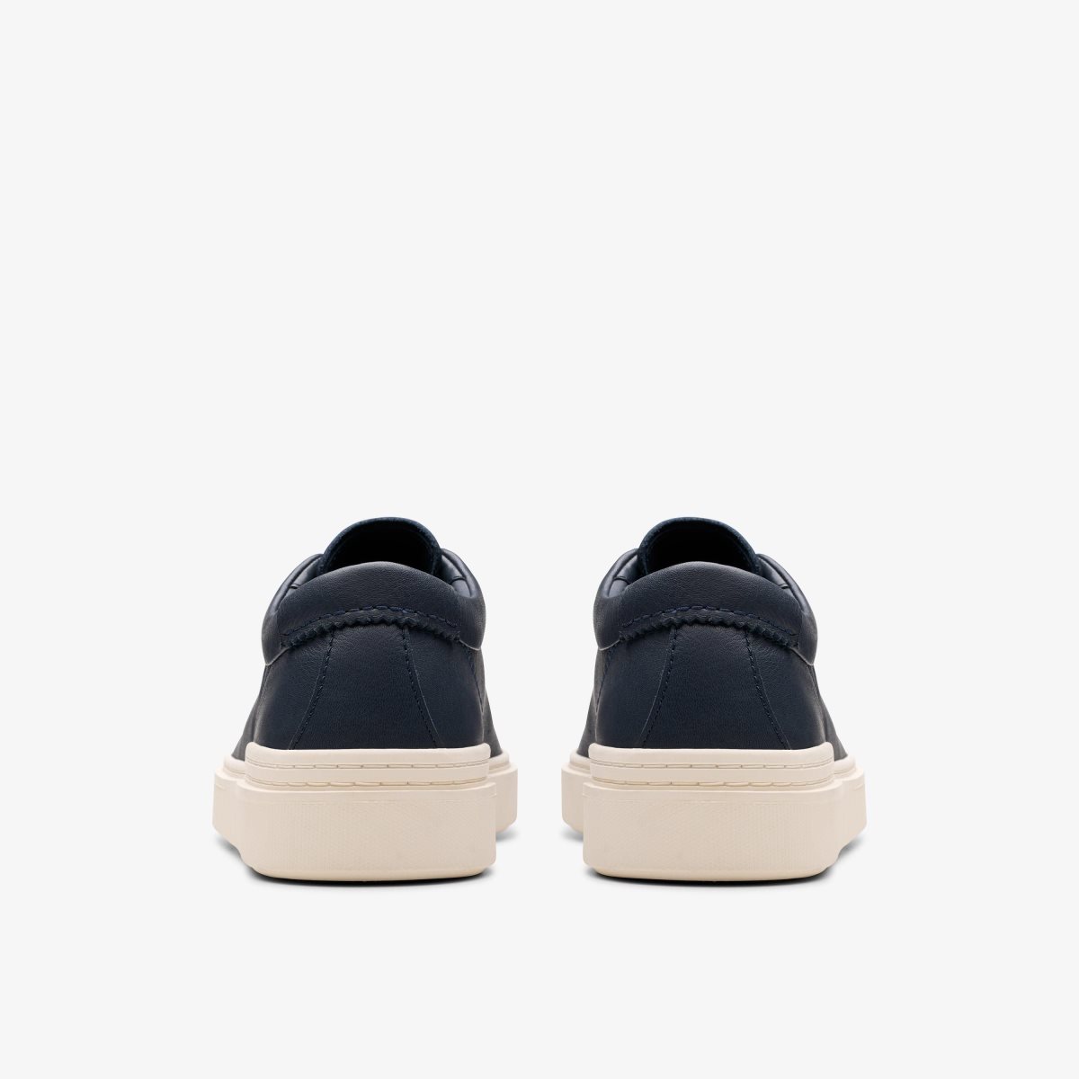 Clarks Craft Swift Navy Leather Erkek Spor Ayakkabı Lacivert | 02986KQDB