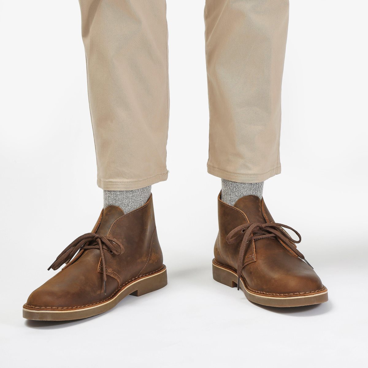 Clarks Desert Boot Evo Beeswax Leather Erkek Elbise Ayakkabısı Beeswax | 09126BMCL