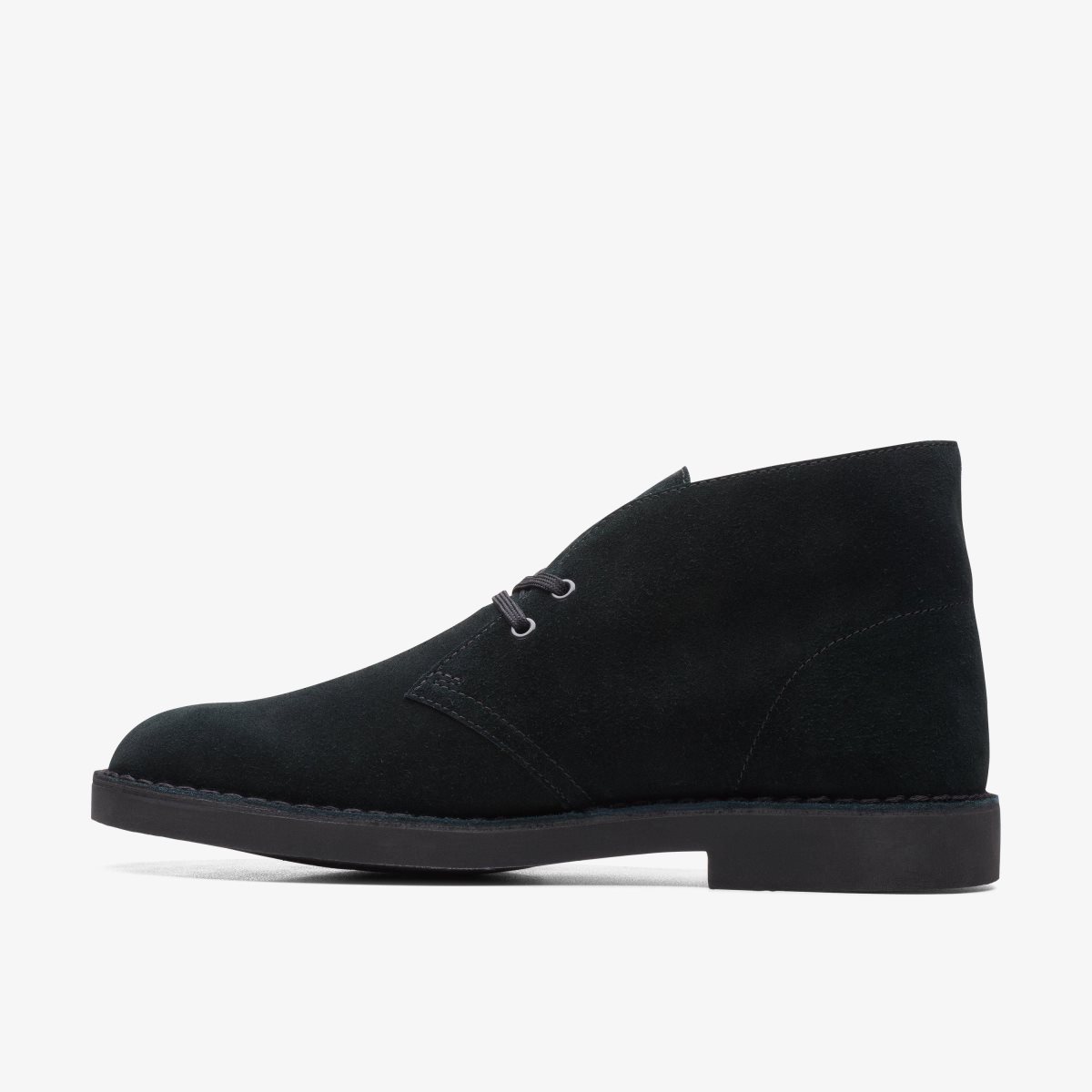 Clarks Desert Boot Evo Black Suede Erkek Elbise Ayakkabısı Siyah | 10849NBYO