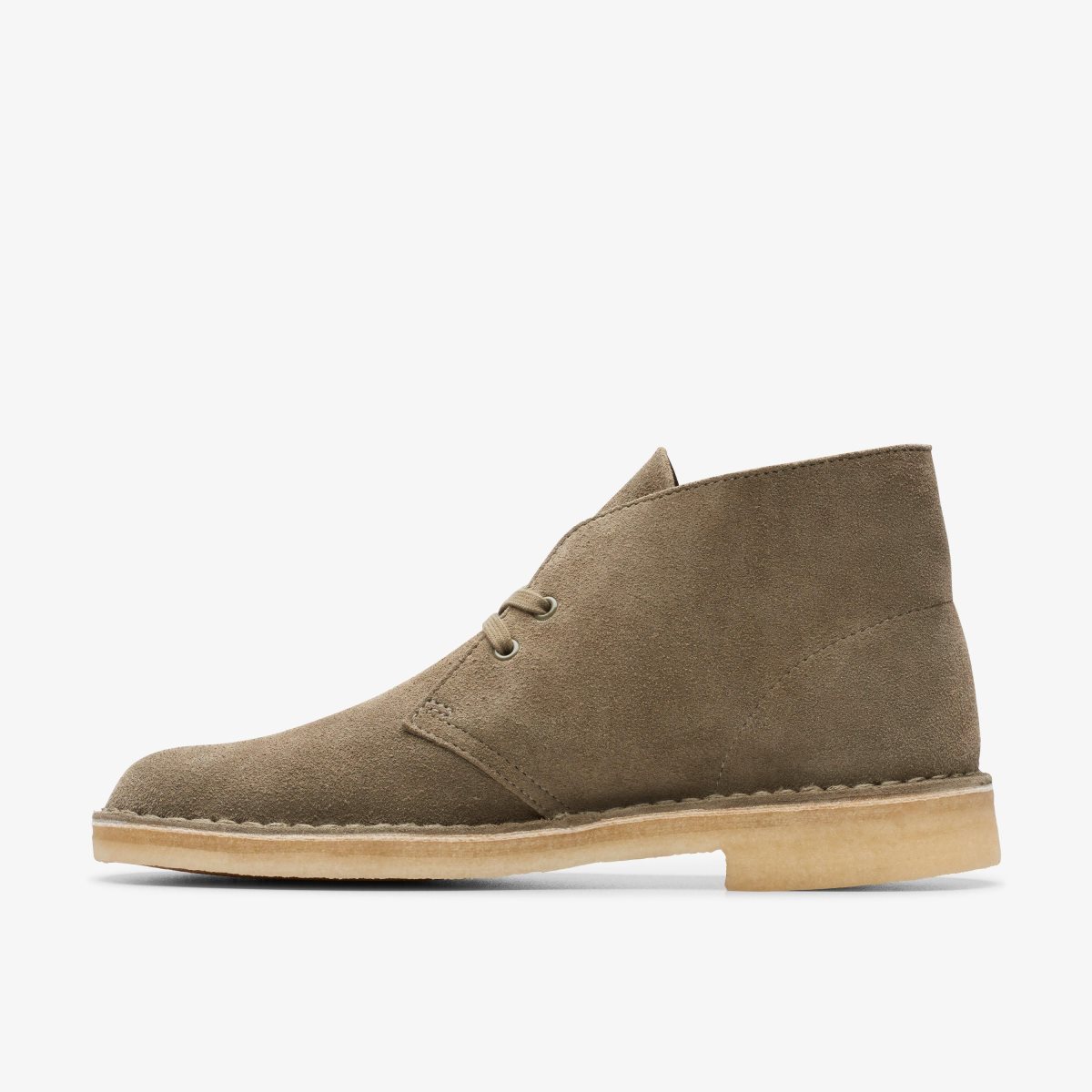 Clarks Desert Boot Pale Khaki Suede Erkek Çöl Botu Haki | 87123HWPR