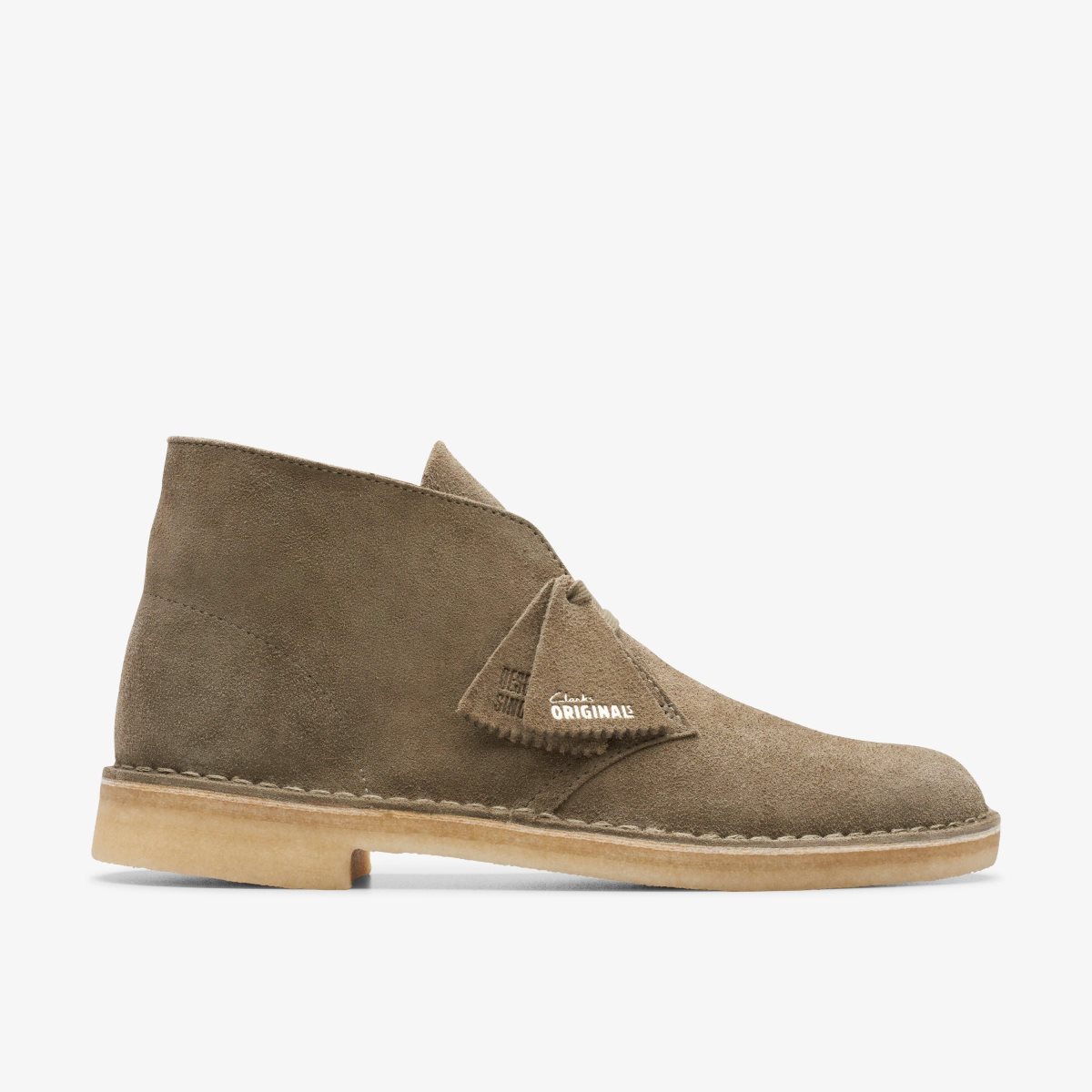 Clarks Desert Boot Pale Khaki Suede Erkek Çöl Botu Haki | 87123HWPR