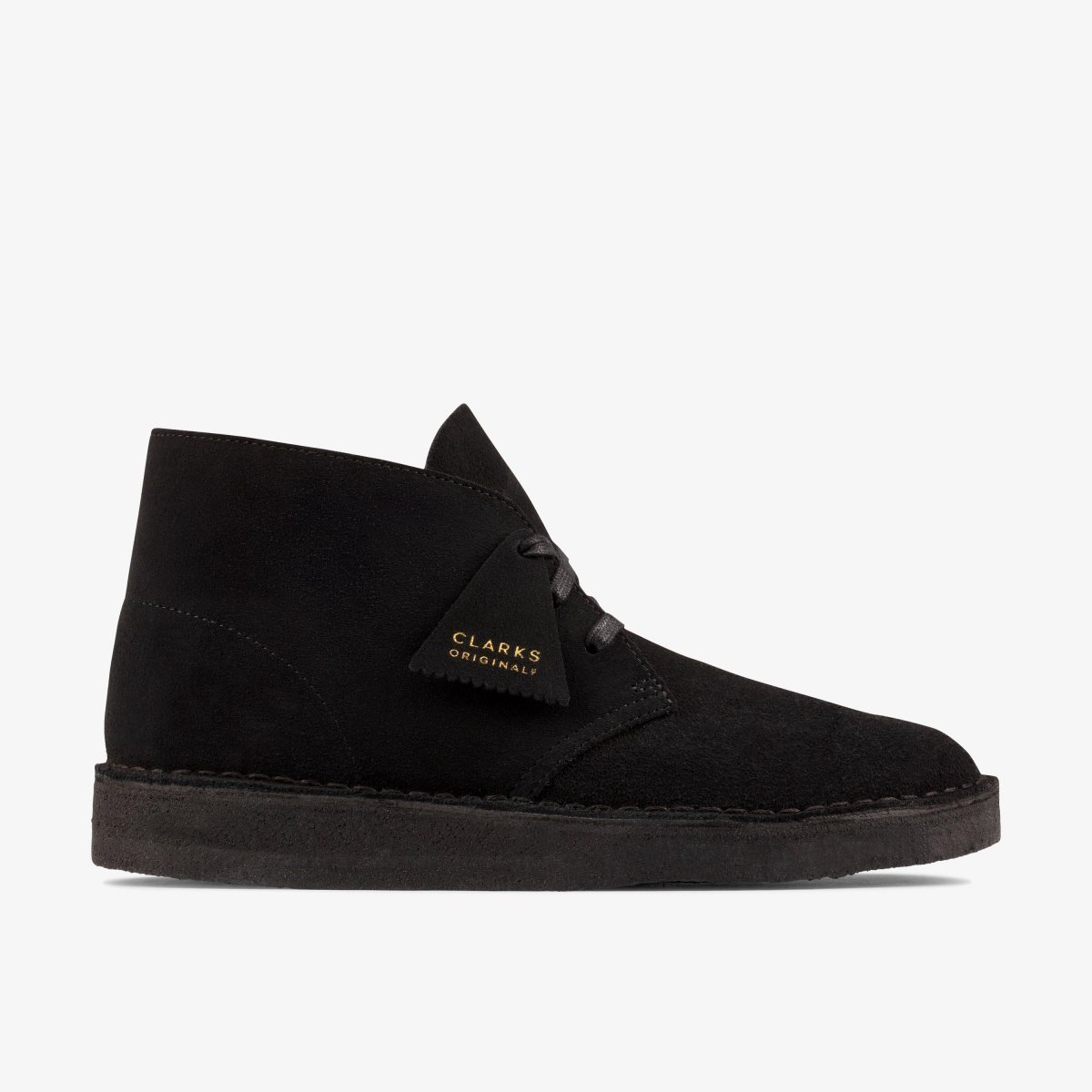 Clarks Desert Coal Black Suede Erkek Çöl Botu Siyah | 74982ATCN