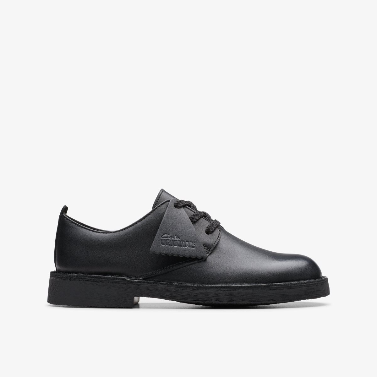 Clarks Desert London Older Black Çocuk Orijinal Ayakkabı Siyah | 49037SHUF