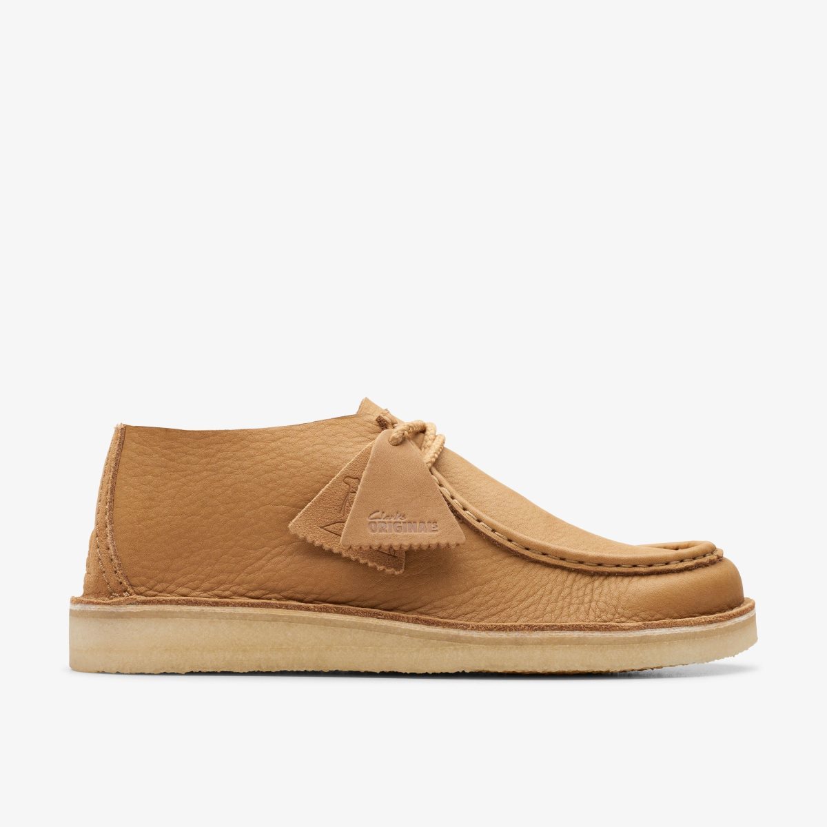 Clarks Desert Nomad Mid Tan Leather Erkek Çöl Botu Kahverengi | 03924SNLX