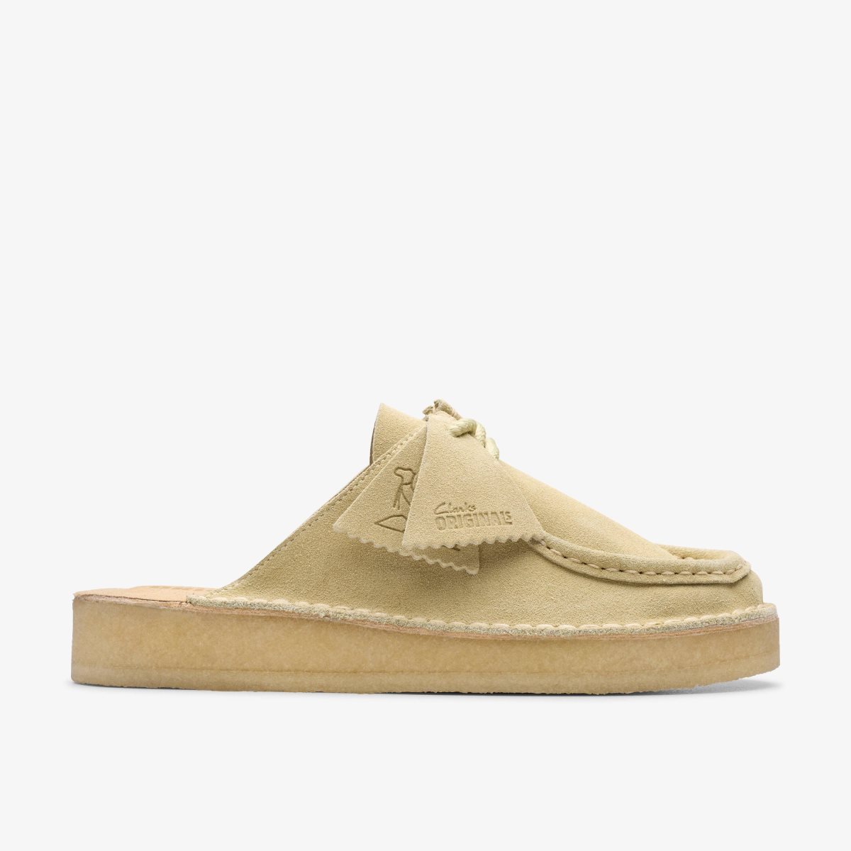 Clarks Desert Nomad Mule Maple Suede Kadın Clog Terlik Maple | 92510ZPAW