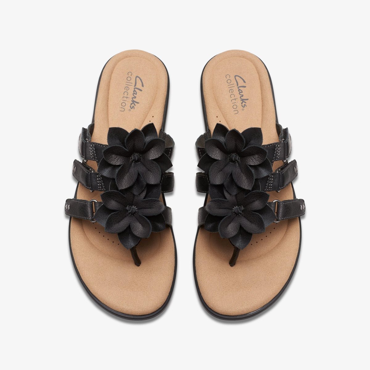 Clarks Elizabelle Mae Black Combination Kadın Sandalet Siyah | 74608BORV