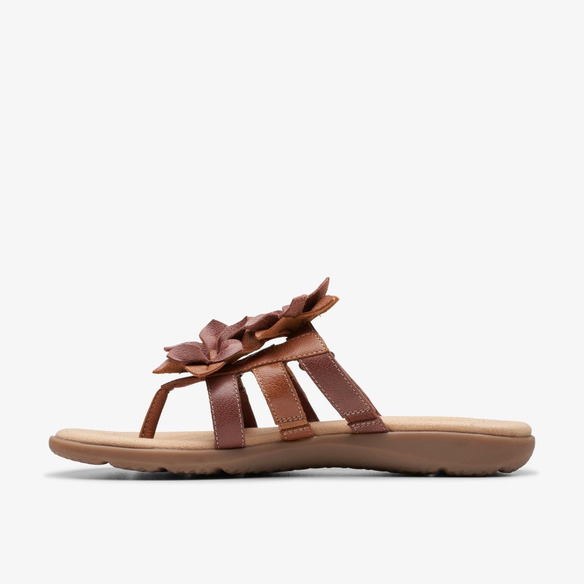 Clarks Elizabelle Mae Tan Combination Kadın Sandalet Kahverengi | 24179PTSC