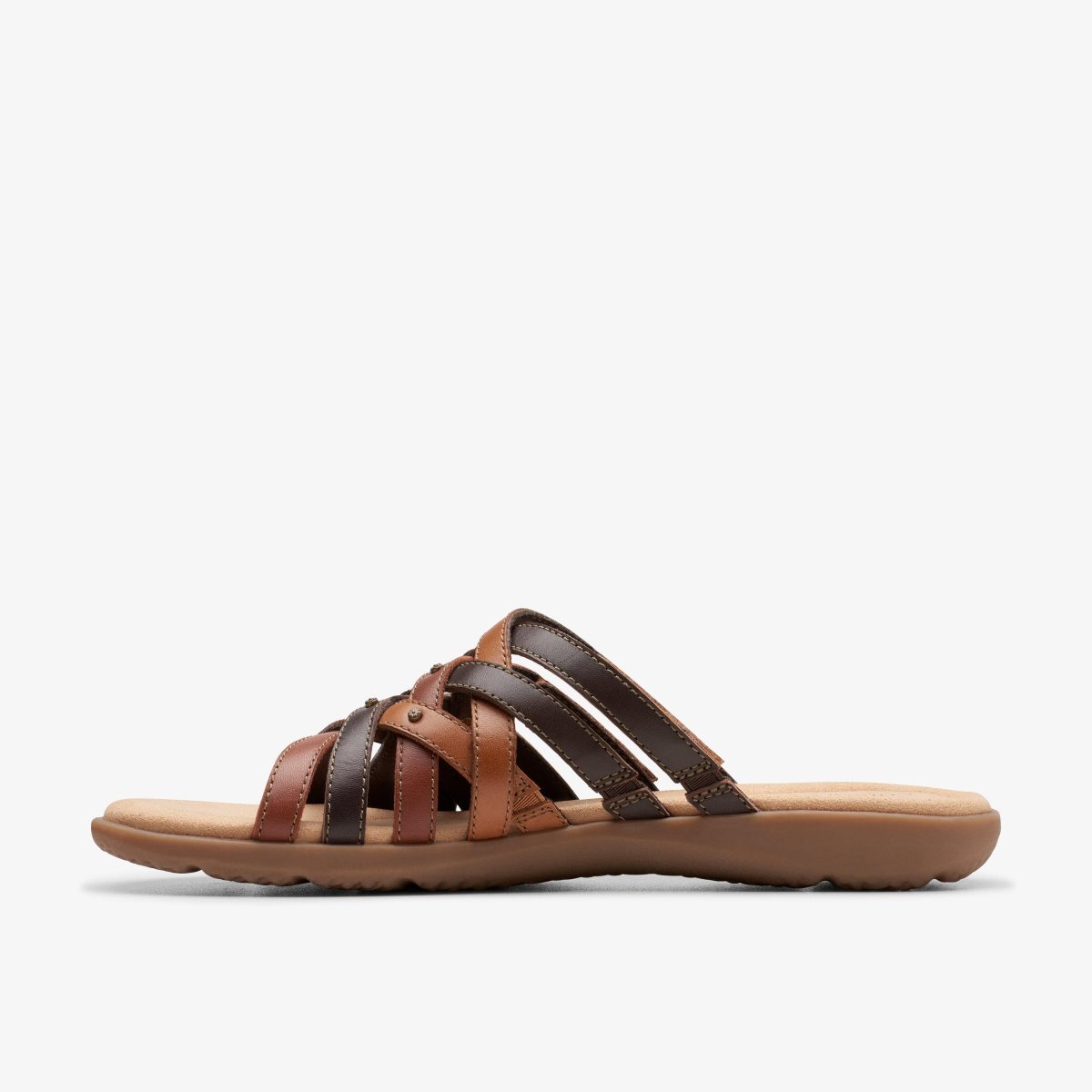 Clarks Elizabelle Rio Brown Multicolour Kadın Sandalet Kahverengi | 74503PNOE